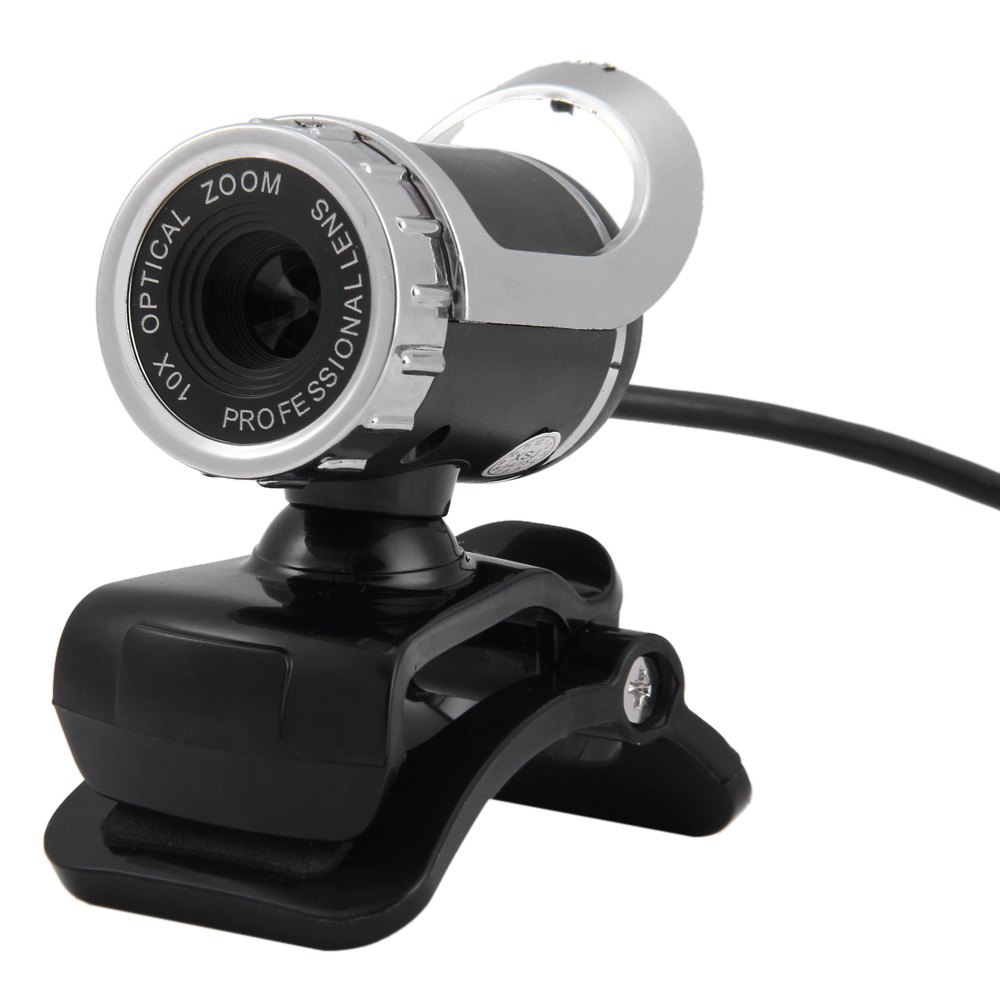 USB 2.0 Webcam 12.0 Megapixels Digitale Video HD Web Camera met Ingebouwde Geluidsabsorptie Microfoon voor Computer PC Laptop