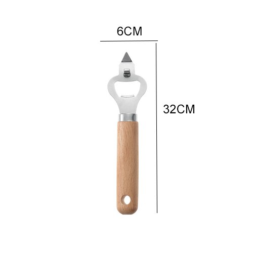9 stücke Küchen helfer & Küchen werkzeug Geschenkset Küchengeräte und Gerät einstellen Edelstahl Utensilien einstellen mit Holzgriff: verrotten