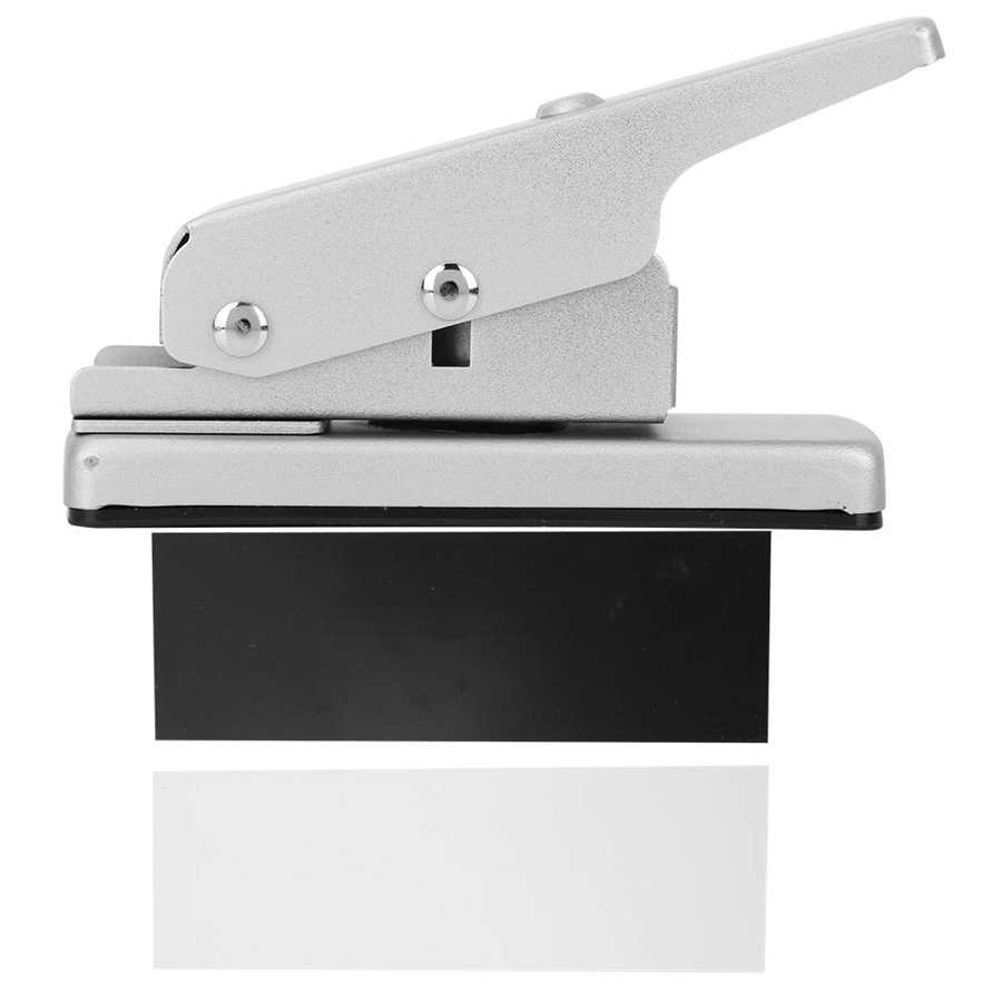 DIY Guitar Pick Punch Pick Maker Cutter Tool Kit With 2 Guitar Pick Strips Black or: Default Title