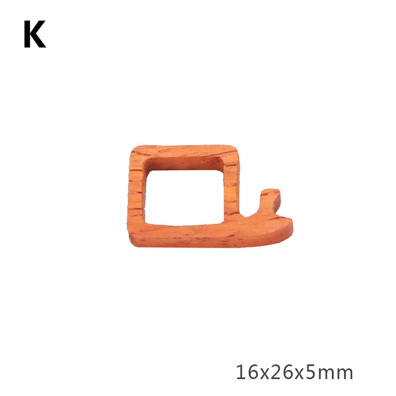 1pc Red Solid Wood Frame UV Resin Mold DIY Epoxy Resin Mold Rectangular Round Jewelry Pendant Accessories Necklace: K