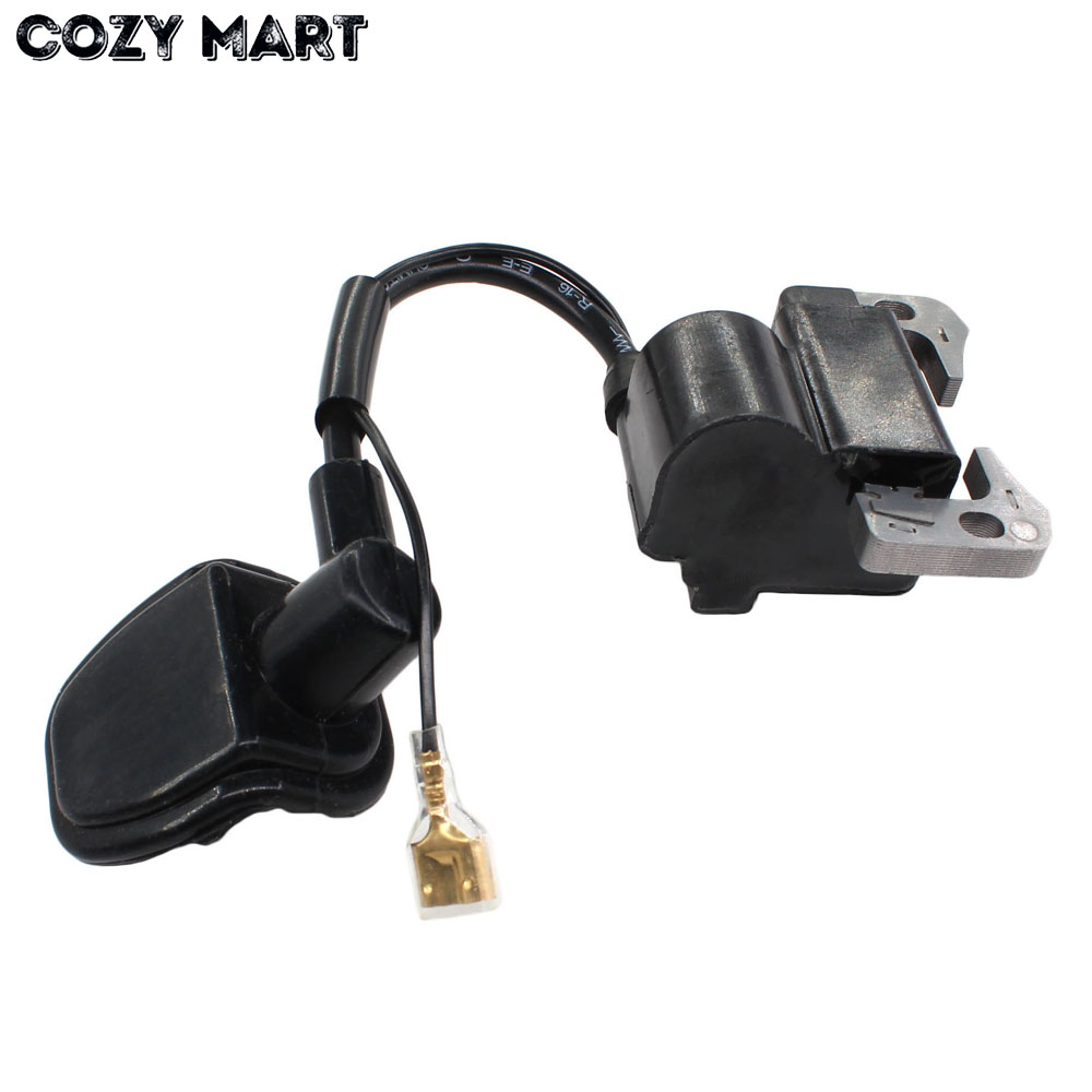 Ignition Coil & Spark Plug for 33cc 43cc 47cc 49cc 2 Stroke Engine Pocket Bike Dirt Bike Mini ATV Quad Engine parts