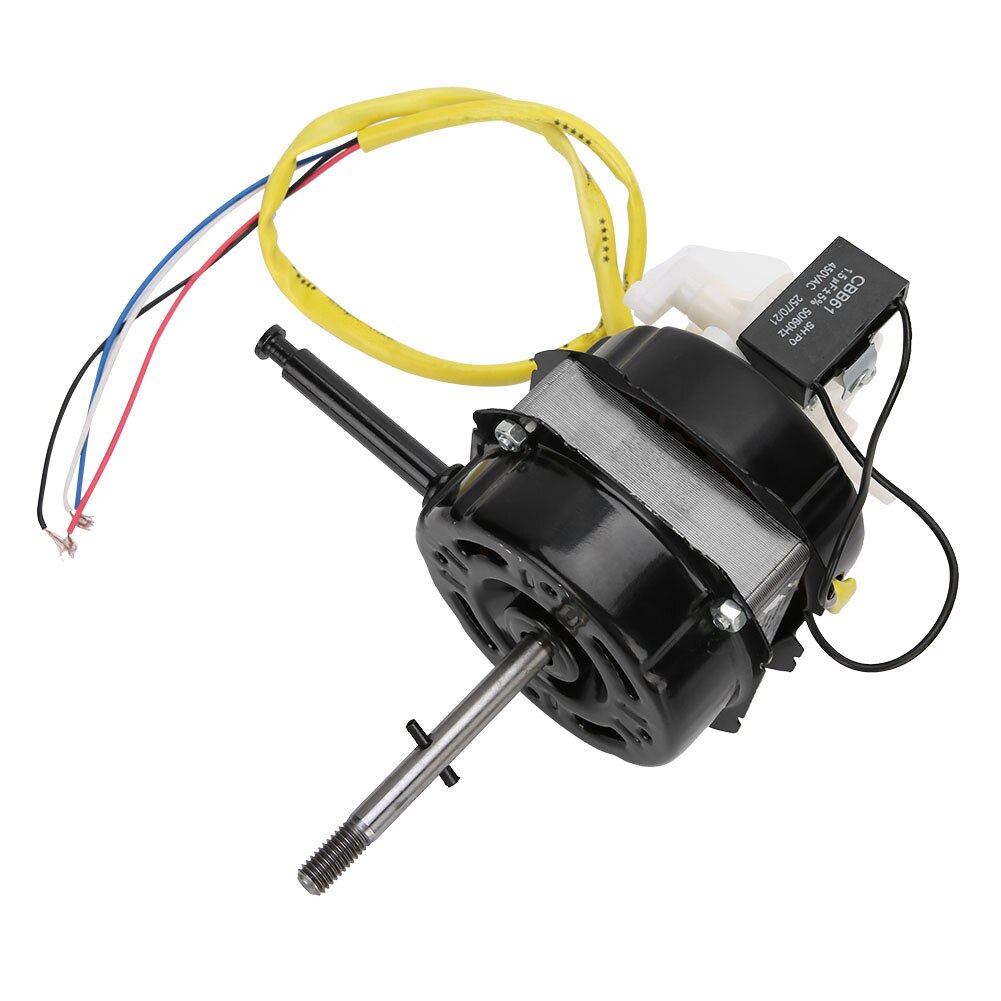 220V Electric Floor Fan Motor Dual Ball Bearing Accessory with Capacitor Copper Head Fan Parts