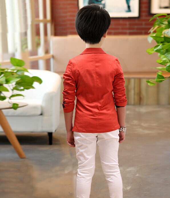 children's spring casual suits boys jackets Korean style long sleeve blazers,