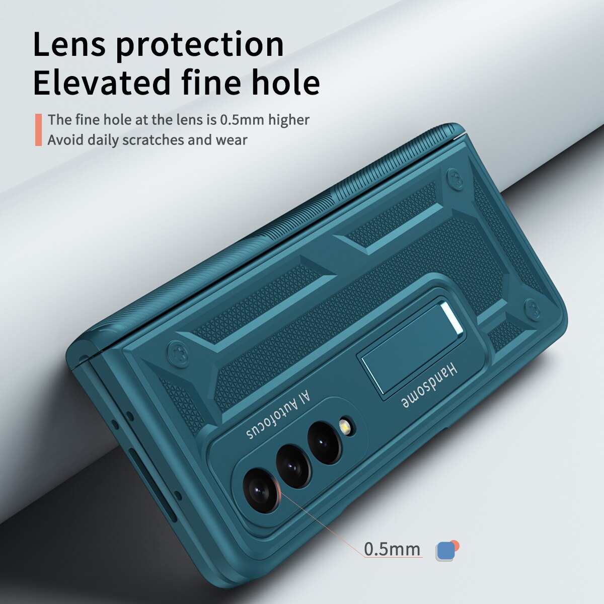 Charnière magnétique Pour Samsung Galaxy Z Plier 3 2 avec Écran Avant Verre Film Charnière Pleine Protection Z Plier 3 5G Couverture Arrière