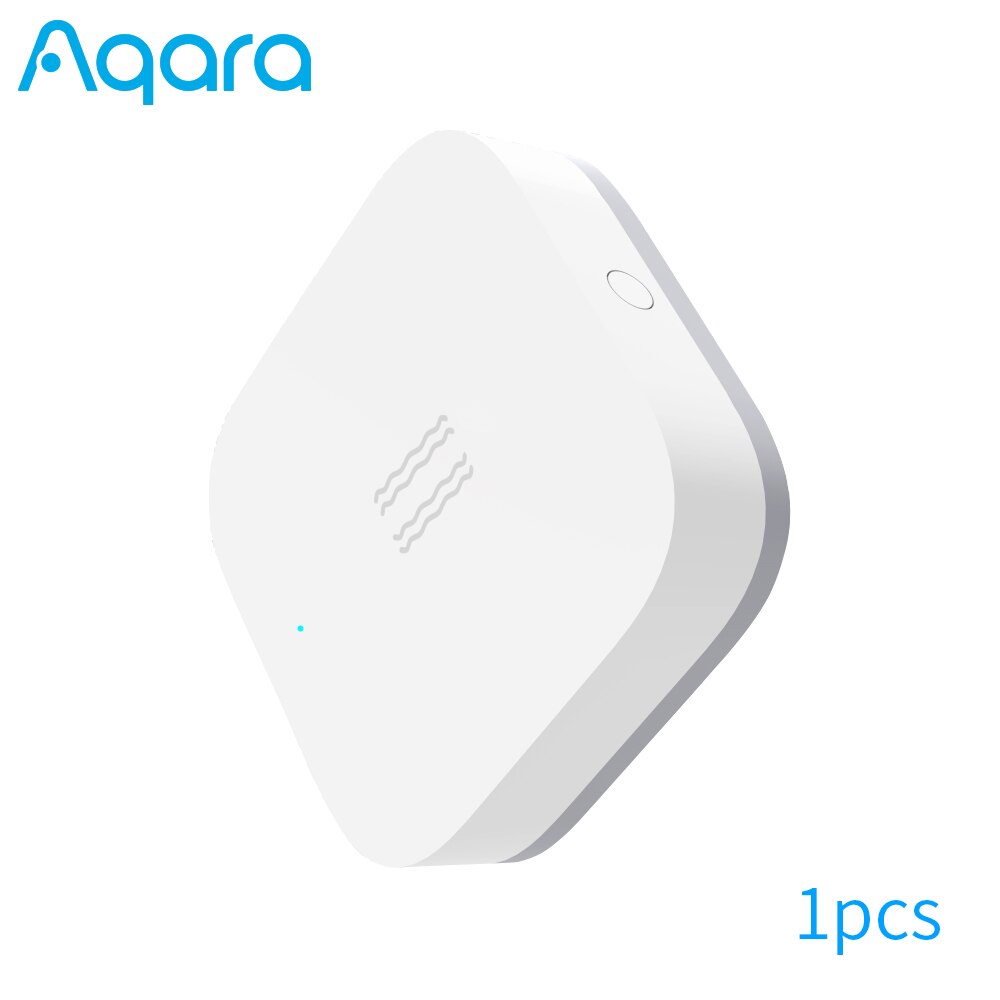 Aqara Smart Vibration Sensor Detection Alarm ZigBee Shock Sensor Aqara Motion Sensor Built In Gyro For Xiaomi Mijia Homekit APP: 1pc