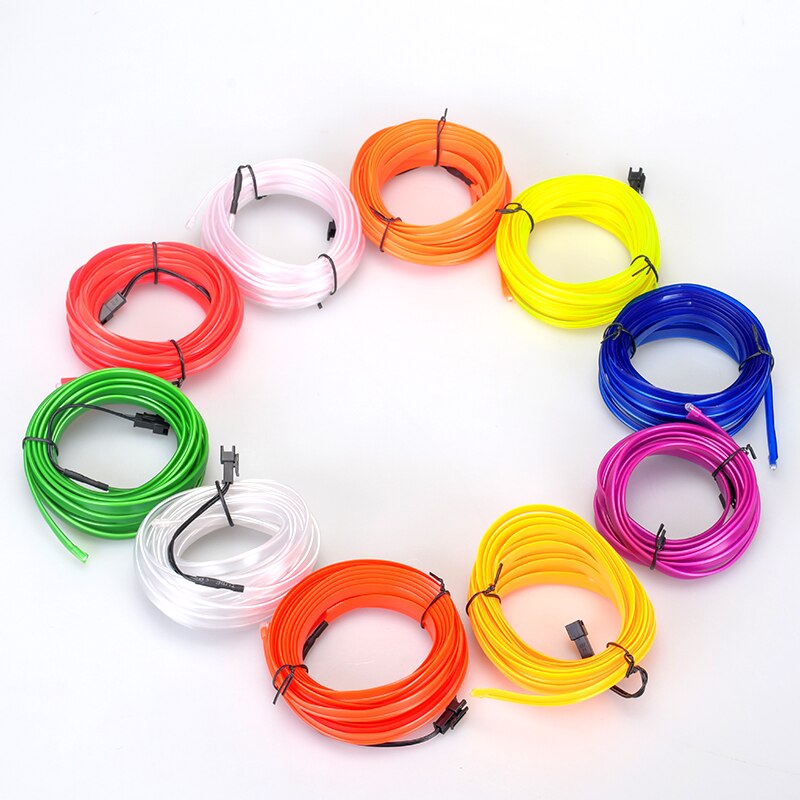 ZK30 3M Auto-interieur Accessoires Sfeer Lamp Koud Licht Lijn Met Usb Diy Decoratieve Dashboard Console Auto Led Verlichting