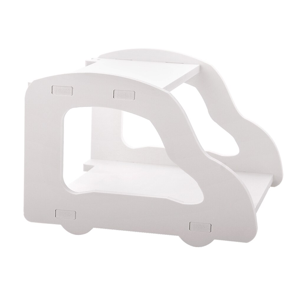 convenient shelf STB Remote Control holder wooden storage box holder TV Set-top decorative wall shelves rack: Default Title