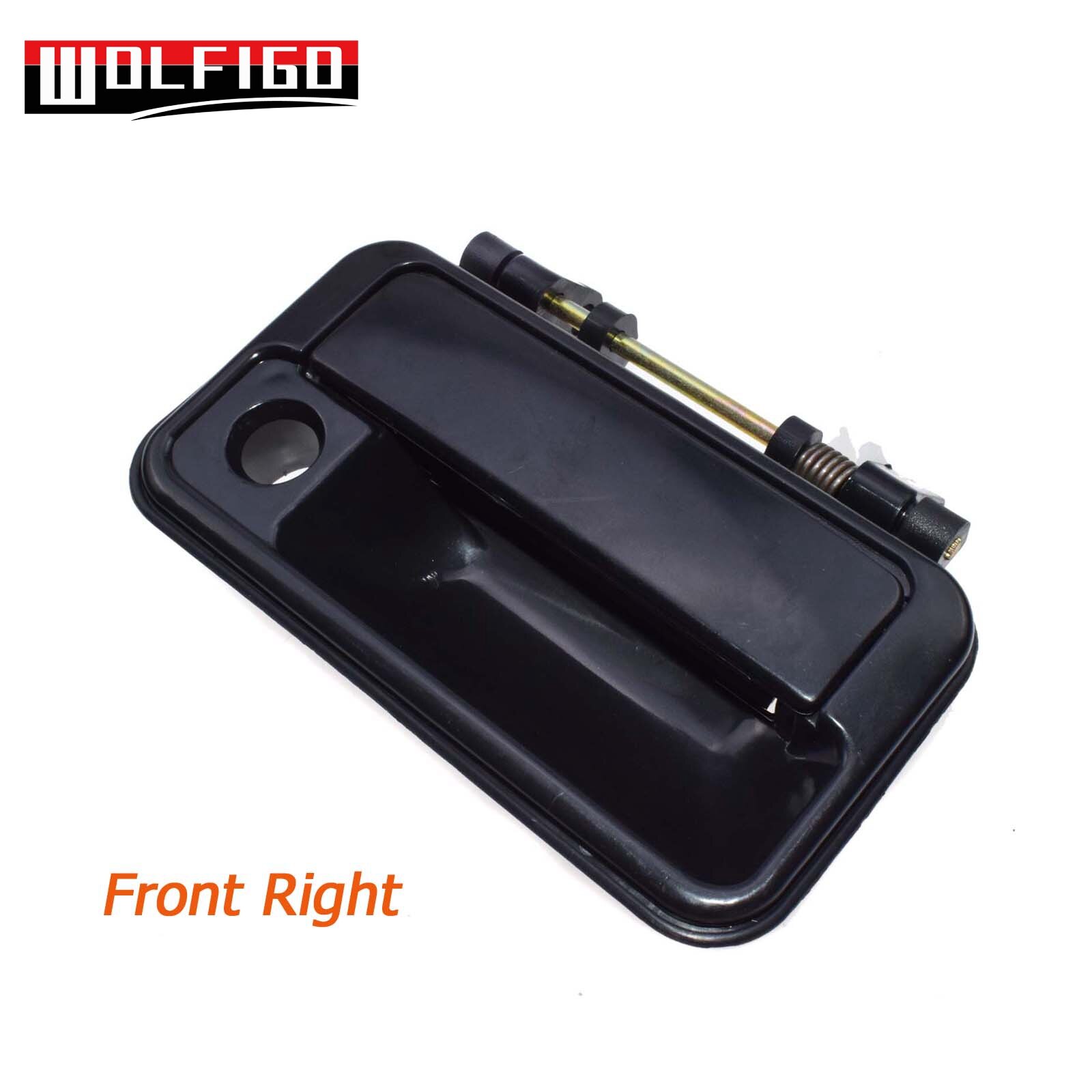 WOLFIGO Exterior Outside Front Left Right Door Handle Fit Suzuki Swift Geo Metro 1989-1994 8282060B025PK, 8281060B025PK: Front Right