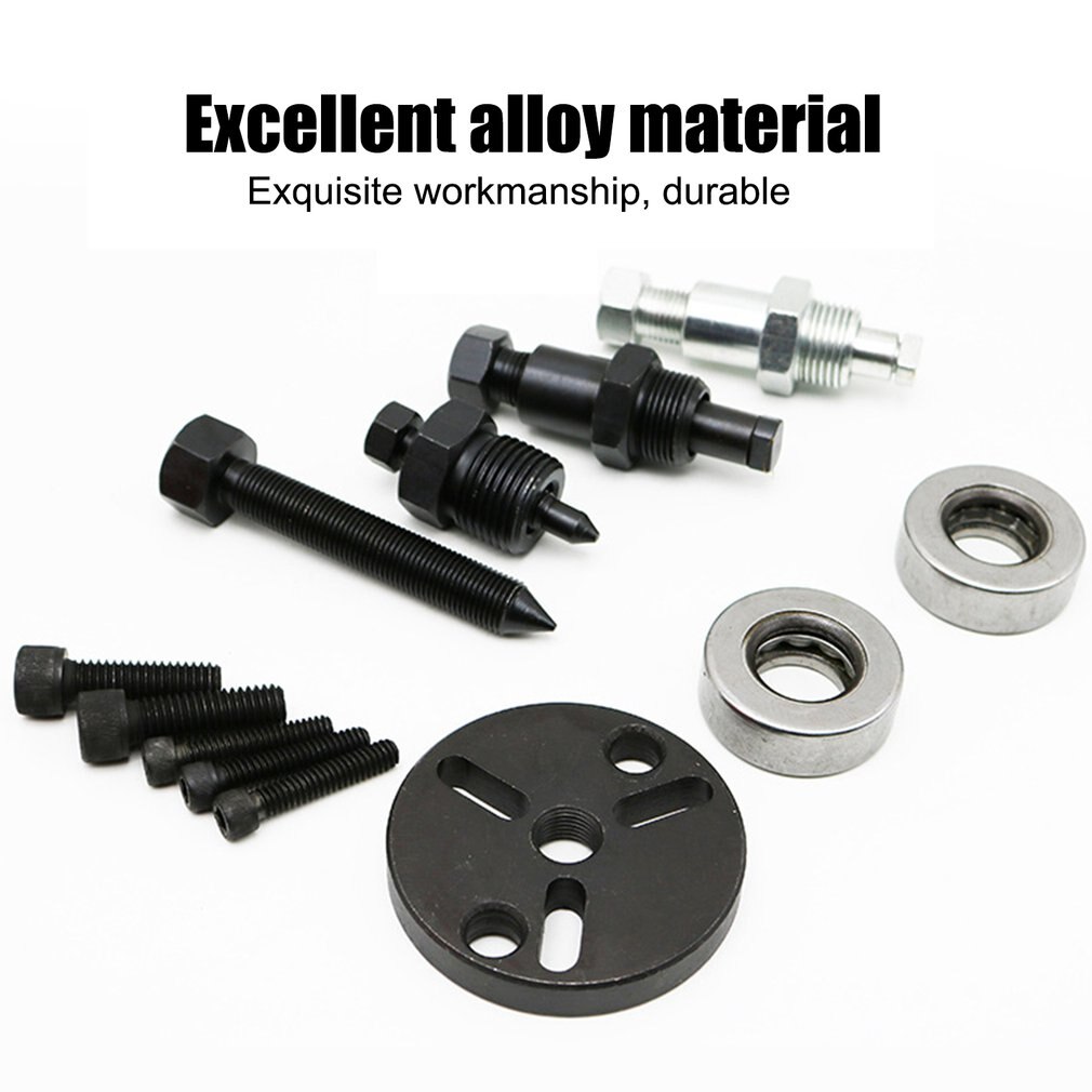 23pcs/set Compressor Clutch Hub Puller Remover Installer Tool Kit Auto Air Conditioning Repair Tool Color Random