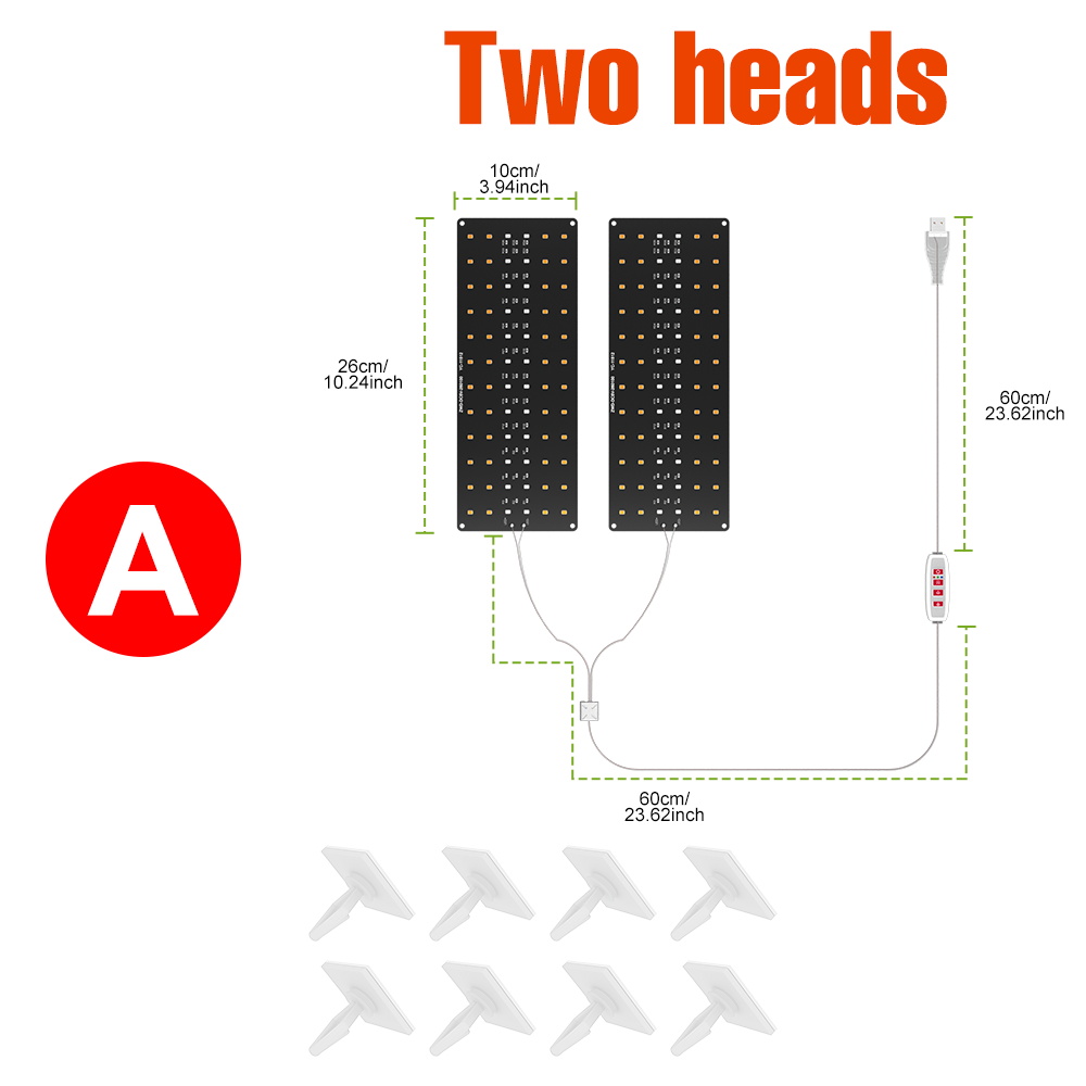LED-Wachstumslicht, Vollspektrum-Quantum-Gremium-Lampe für drinnen-Wachstumsbox, Blumenpflanzen, Anbau, dimmbar, mit zeitliche Koordinierung, automatisches Ein-/Ausschalten: veränderbar