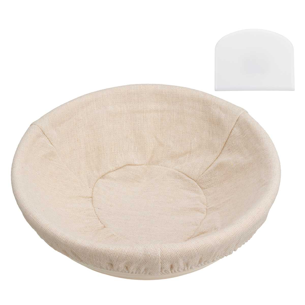 Rattan Bread Proofing Basket Natural Oval Rattan Wicker Dough Fermentation Sourdough Banneton Bread Basket 23X8.5CM