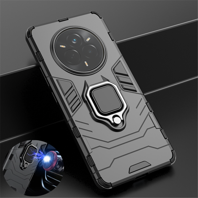 Funda armadura a prueba de golpes para Realme 14 Pro 5G Pro + Plus OPPO Realme 14X soporte magnético anillo soporte lente proteger Funda