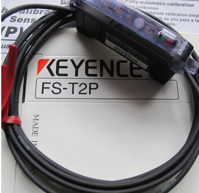 in box KEYENCE Fiber Optic Sensor FS-T2P