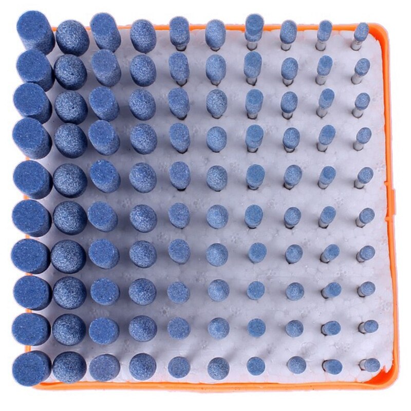 Universal Rotary Assorted Abrasive Stone Accessory Tool Kit for Dremel Grinder Grinding Polishing 100Pcs