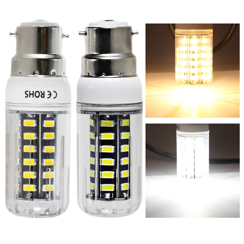 Lampara led majslys  b22 ac dc 12v 24v 36v 48v 60v 110v 220v super 7w b 22 hjemmepære 12 24 volt lysekrone stearinlyslampe