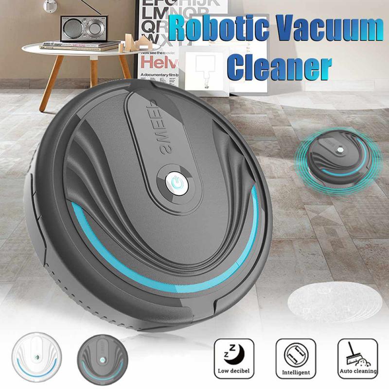Automatic Robot 3-In-1 Smart Floor Robotic Cleaning Vacuum Automatic Sweeping Cleaner Robot Sweeper Low Noise Sweeper Household
