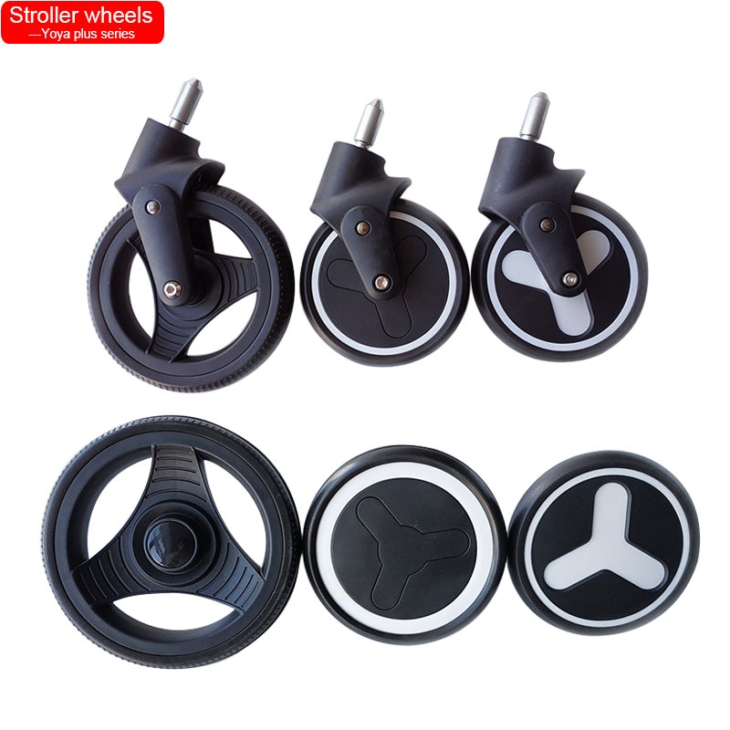 Ruedas para cochecito de bebé de la serie Yoya Plus, accesorios para coche de bebé, cubiertas de neumáticos Yoya Plus 2/3/4/Max/Pr