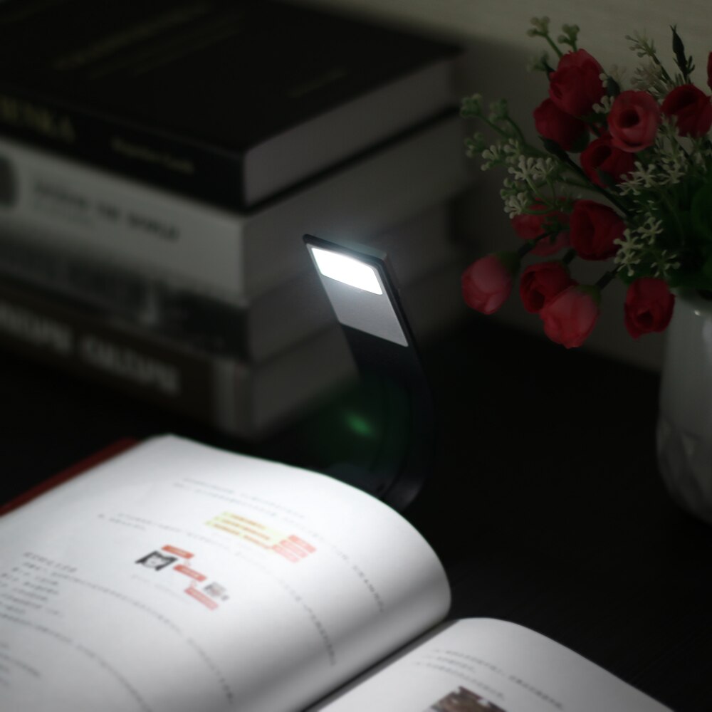 Verstelbare Helderheid, Buigbare Led Boek Licht Met Clip, Night Leeslamp, Usb Oplaadbare Flexibele Boek Licht
