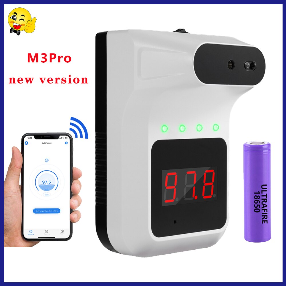 M4 M3 BT Bluetooth voice non-contact infrared temperature sensor, forehead thermometer, smart sensor, automatic body tempera: Product 2