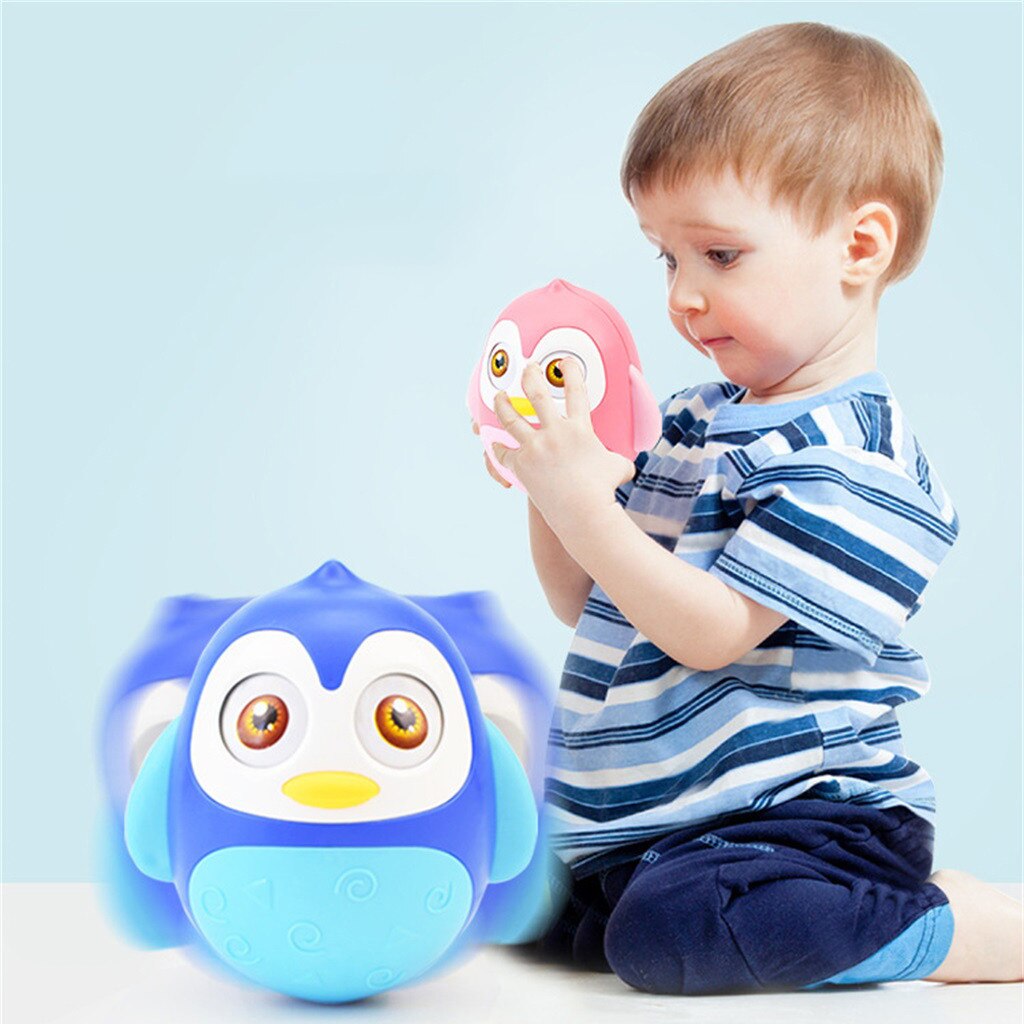 Kindje Tumbler Speelgoed Met Ring Bell Sound Peuter Musical Wobble Vroege Onderwijs Speelgoed Voor Baby Jongens Meisjes Kinderen Kids Toy # C