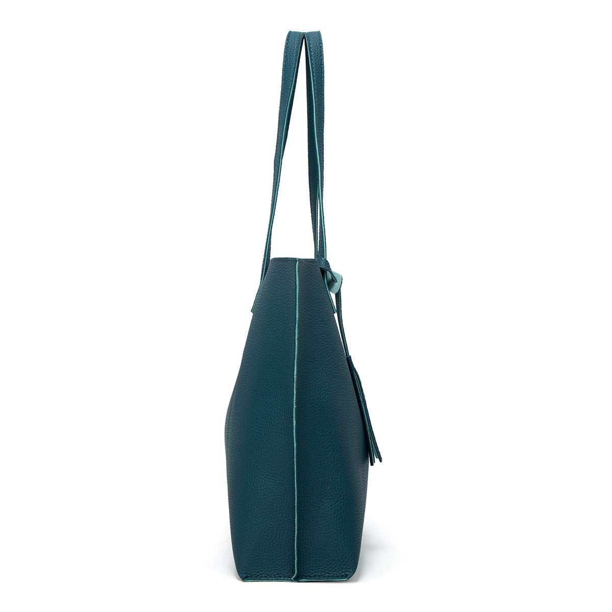 Mode Grote Capaciteit Vrouwen Schoudertassen Tassel Tote Handtas Boodschappentas Groene Bakken Vrouwen Tas