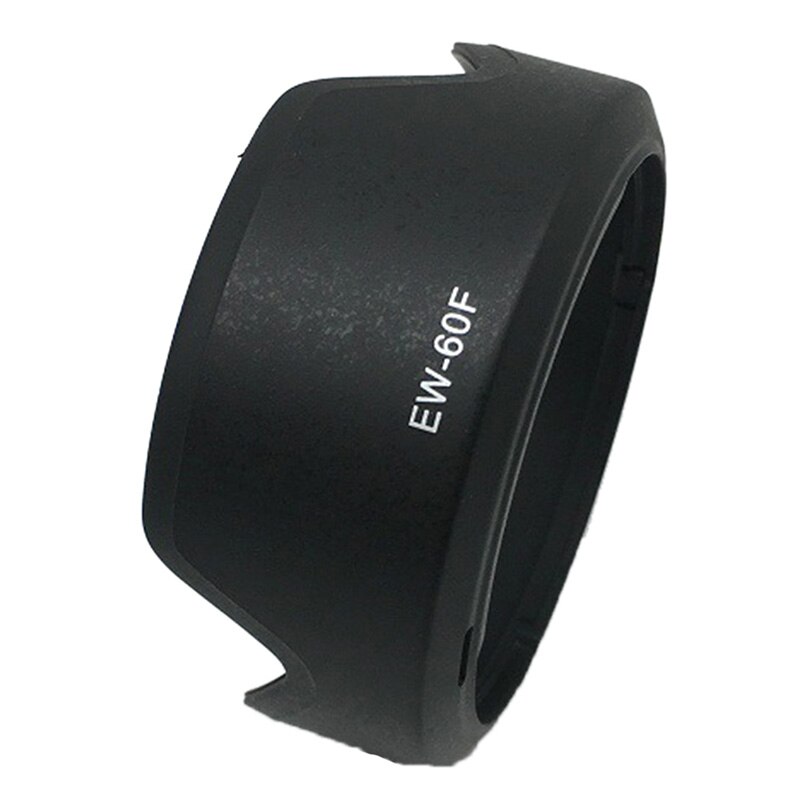 Protecteur de capot d'objectif en plastique pour EW-60F pour Canon EF-M 18-150mm f/3.5-6.3 est objectif STM