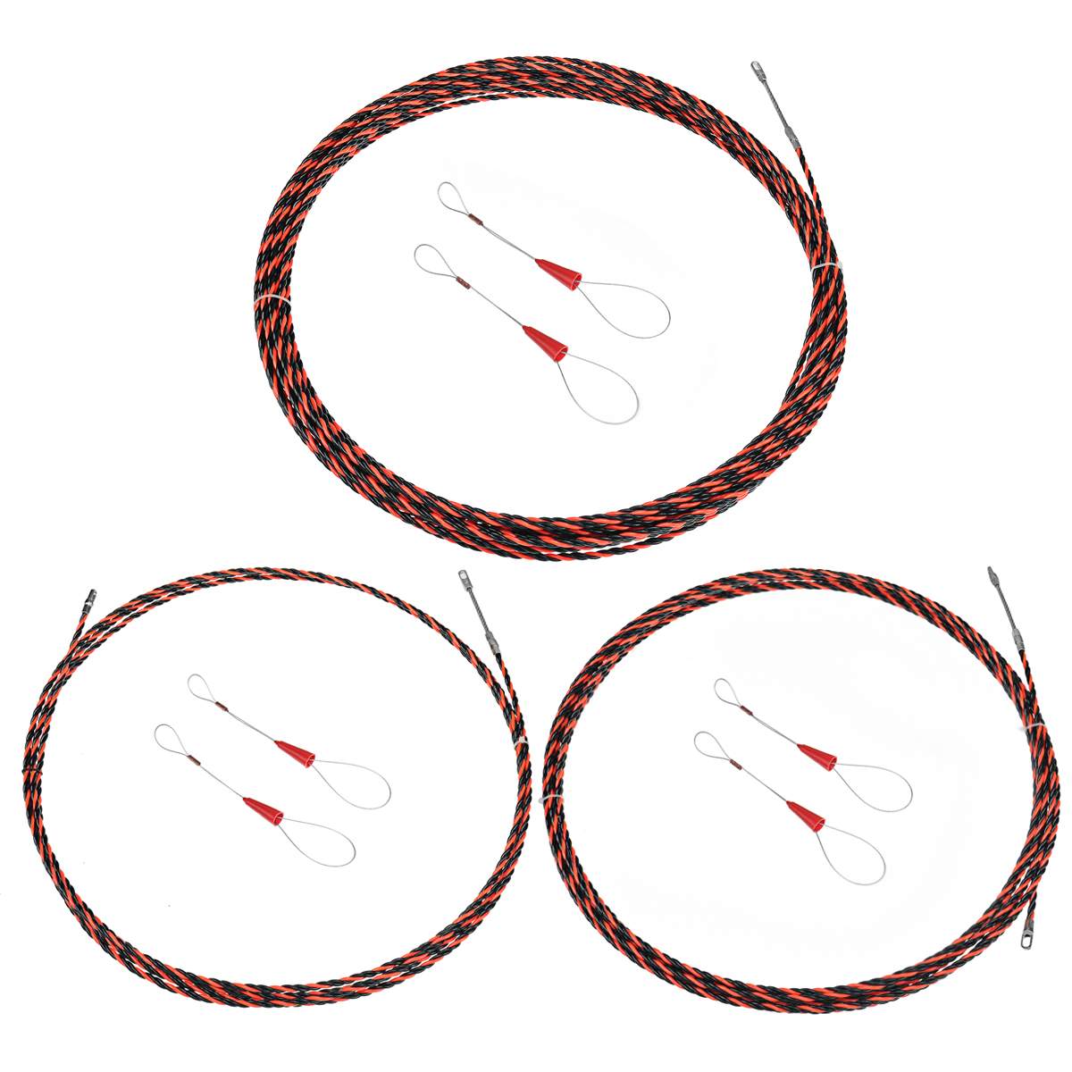 5M/10M/20M 6Mm Elektricien Wire Kabel Push Puller Threading Apparaat Kit Voor Thuis draad Installatie Gids Apparaat
