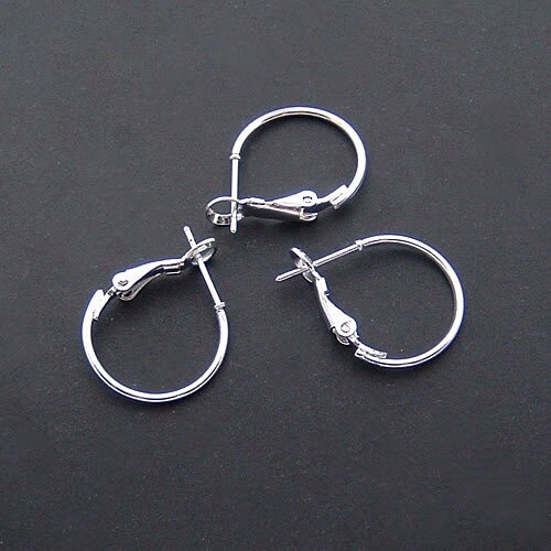 50PCS Diameter 20MM to 70MM Iron Hoop Earrings Big Loop Earrings Ring Diy Jewelry Findings Accessories