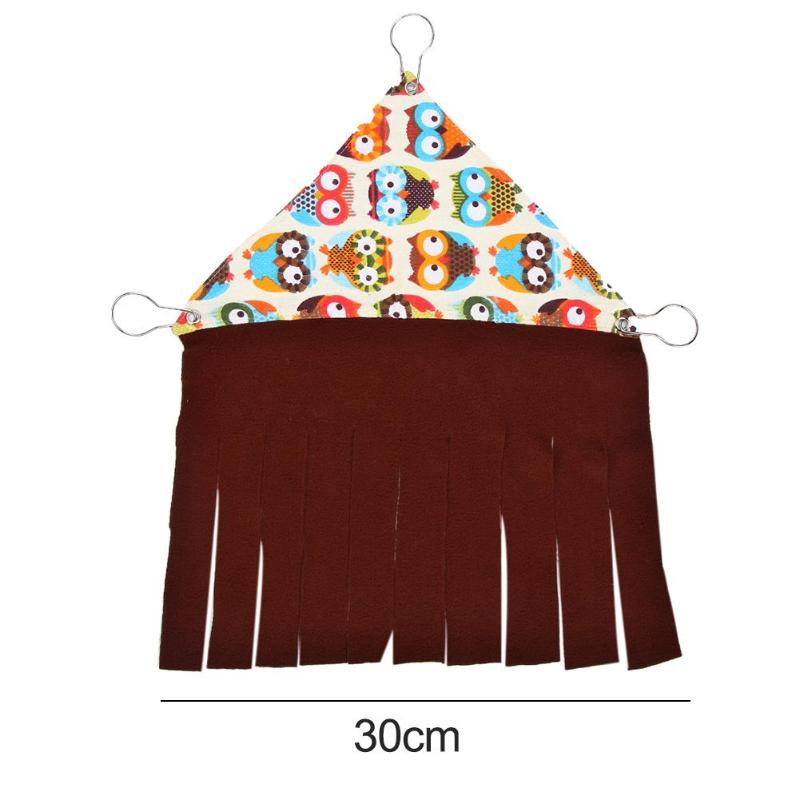 Kegelvormige hangmat voor huisdieren, hamster, rat, papegaai, fret, hamster, hangend bedkussen, hamsterhuis, kooiaccessoires voor hamsters: Q