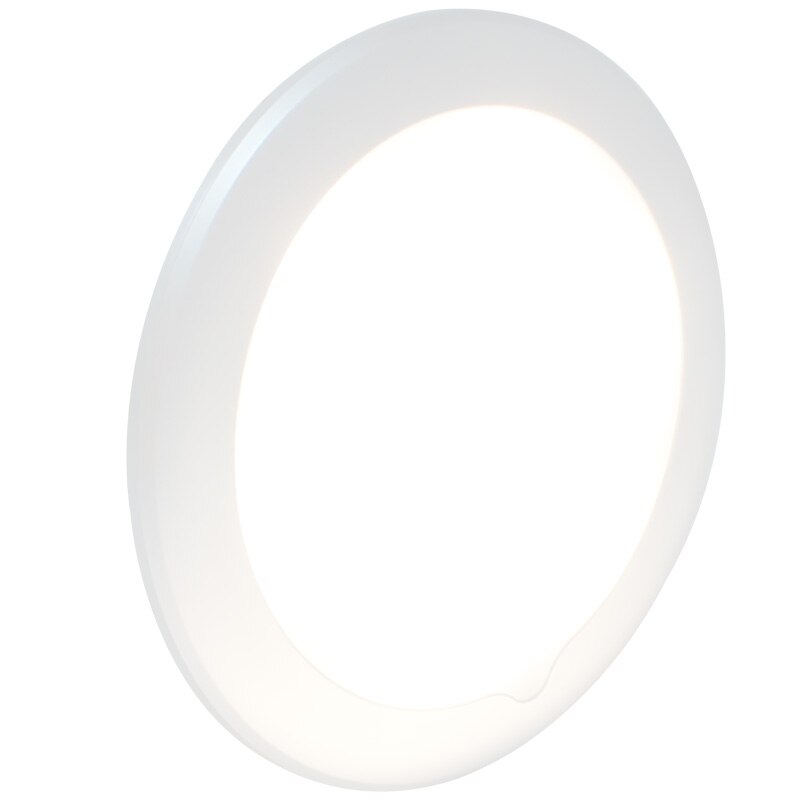 150mm 12v led bil interiörbelysning lampa 2.4w 3000k touch inuti husbil taklampa kit för husbil husbil båt trailer ljus vit
