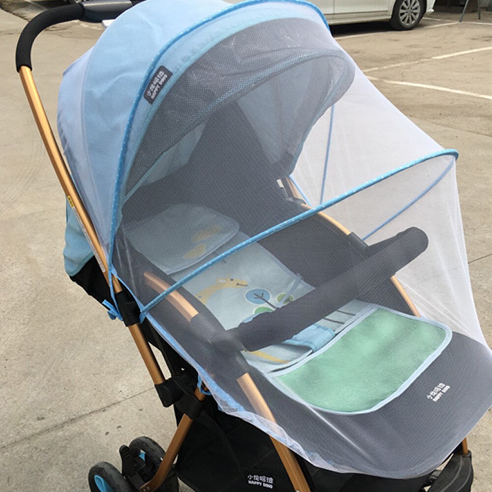 Full Insect Cover Summer Mosquito Net Baby Stroller Pushchair Mosquito Insect Shield Net IN STOCK Baby Stroller Mosquito Net