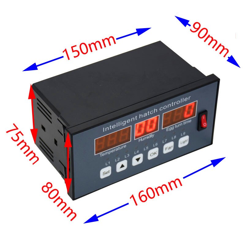 Système d'incubateur automatique XM-16 multifonction, 1 pièce: Default Title