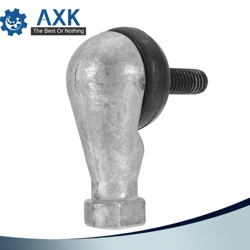 4x SQ6 M6 Bore 90 Degrees Connector Ball Joint Rod End Bearing 6mm Male Steel