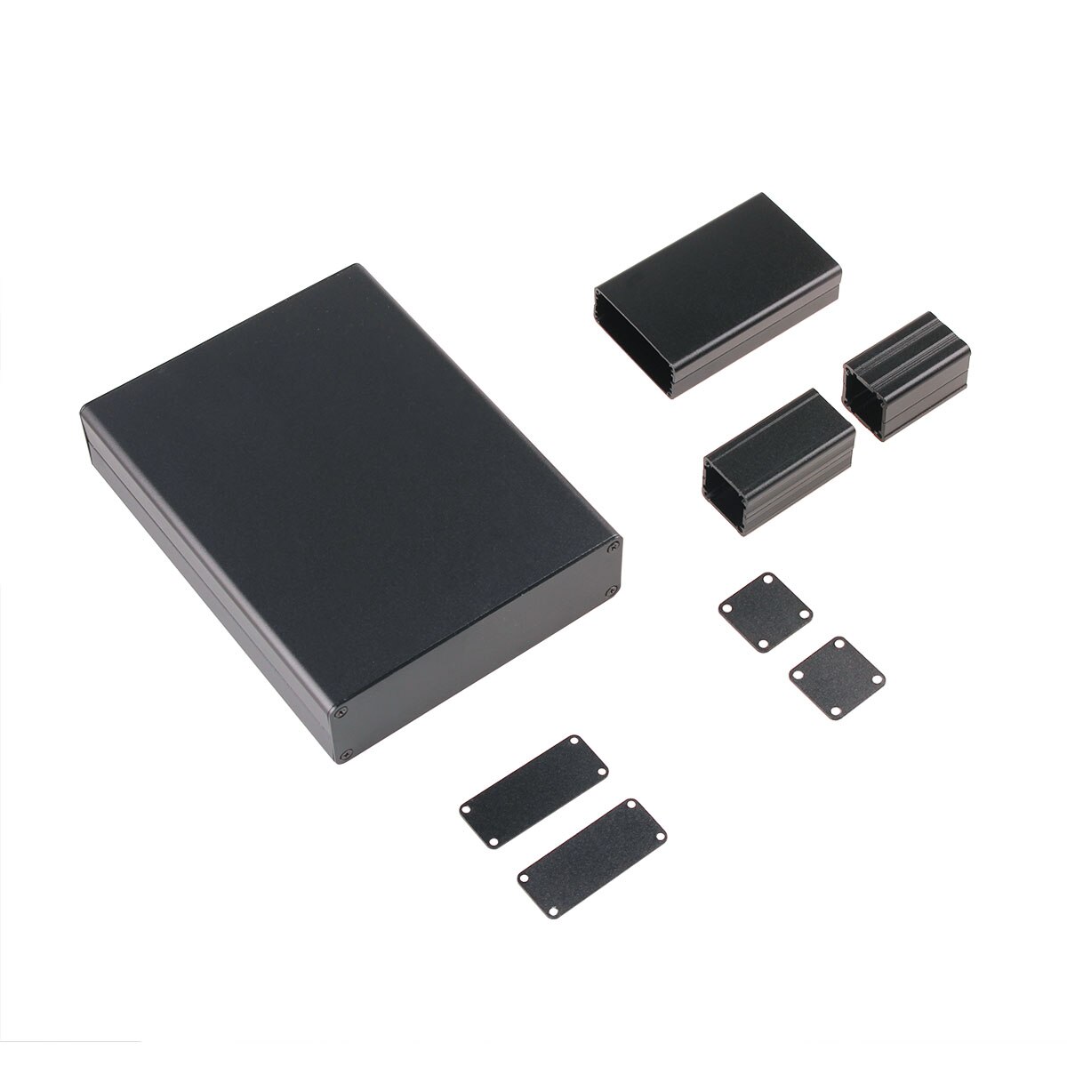 1 PC Aluminum Junction Box PCB Instrument Enclosure Electronic DIY Electronic Project Case