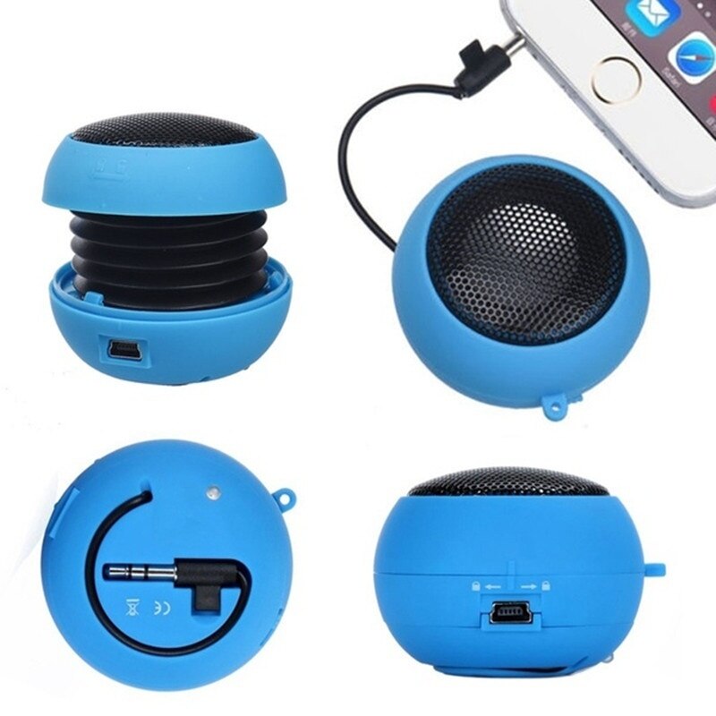 Leuke Draagbare Mini Speaker Hamburger Mini Speaker 3.5Mm Wired Draagbare Luidsprekers A1912-06