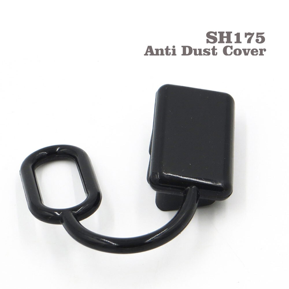 Anti Dust Cap Cover end SB50 plug connector amp dual pole battery 350 175 120 50 A 600V Rubber Red or Black: 175A Black