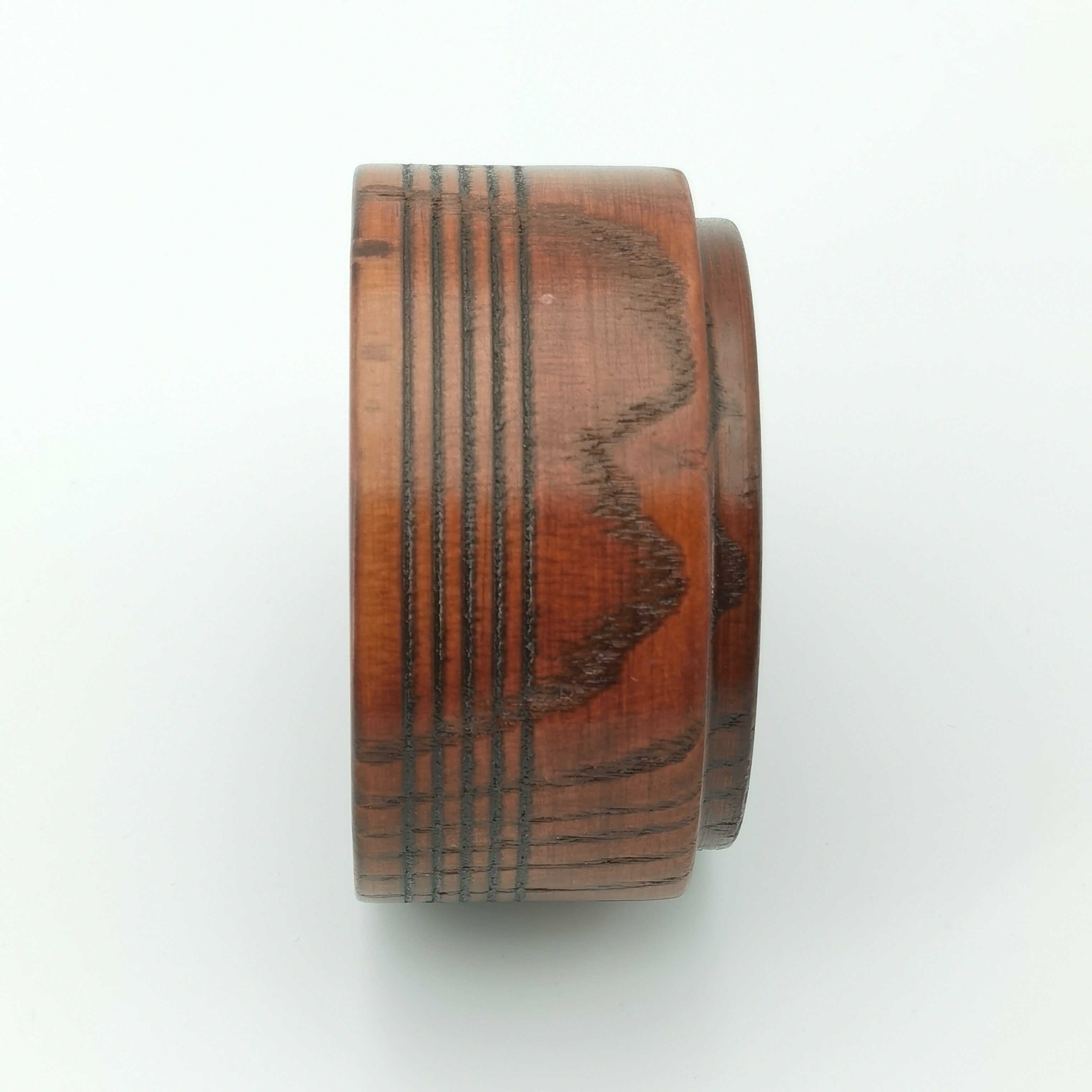 ARCHIBALD Handcrafted Shaving Wood Soap Bowl Thread Bottom Wide Mouth Best Shaving Lather Bowl &amp; Mugs Face Cleaning Tools