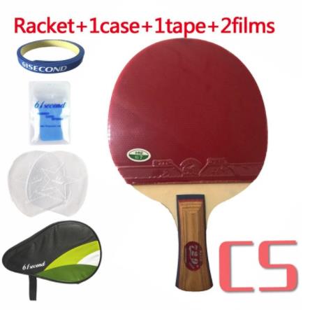 Original RITC 729 1020# pips-in table tennis pingpong racket: CS with HM case