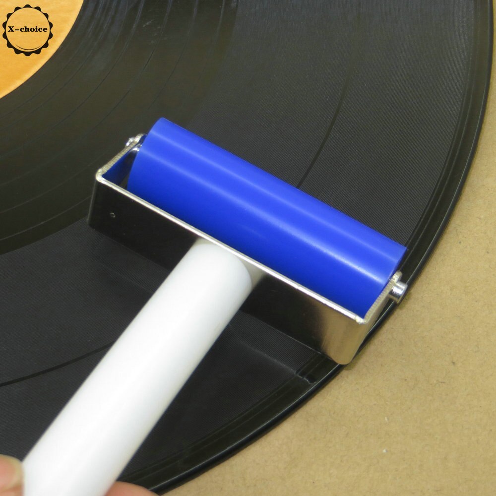 Reusable Vinyl Record Cleaner Anti-Static Silicone Cleaning Roller