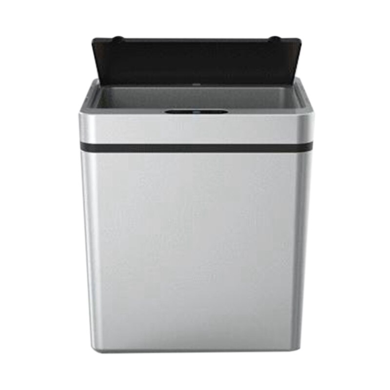 Automatic Pressless Intelligent Induction Motion Sensor Kitchen Trash Can Wide Opening Sensor Waste Garbage Bin