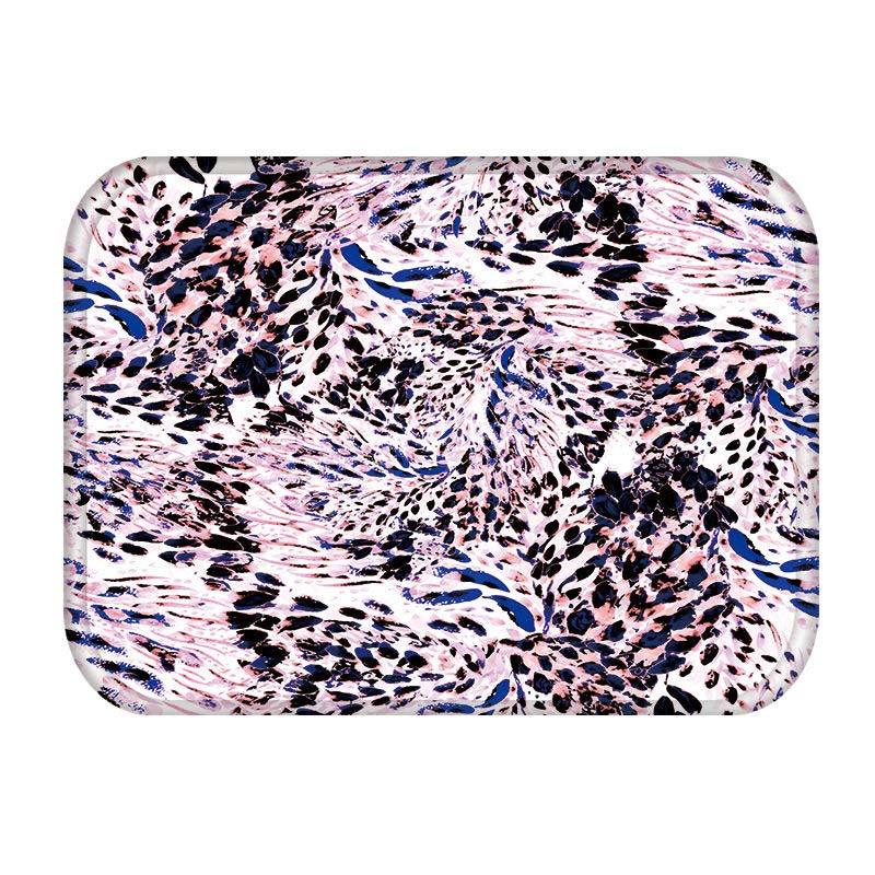 QJDTZMD Loper tapijt, antislip, wasbaar, keuken, deurmat, oranje, rood