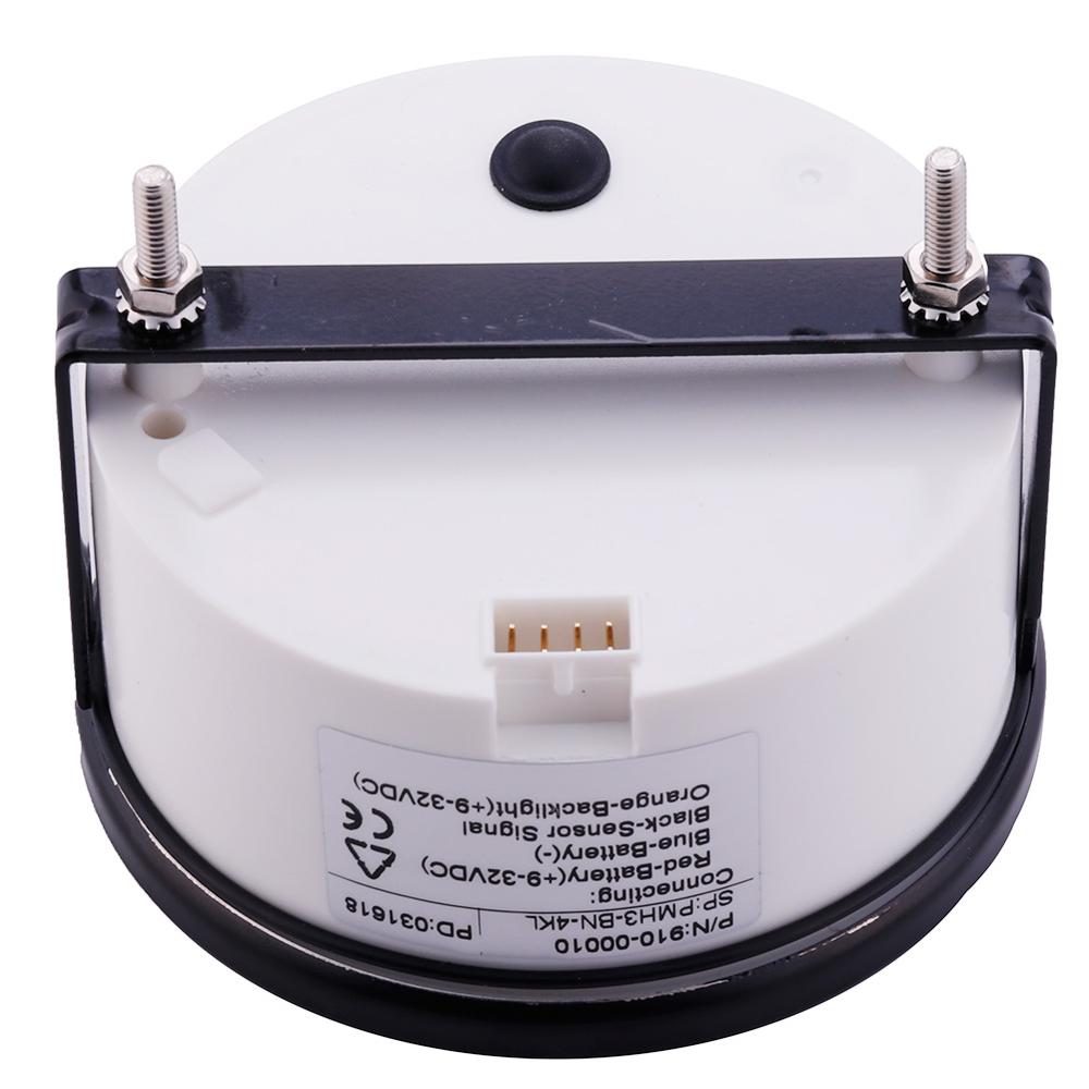 85mm 4000 rpm varvräknare med ledde digitala drifttidsmätare marina utombords dieselmotor motorgeneratorn tacho mätare mätaren 12v/24v