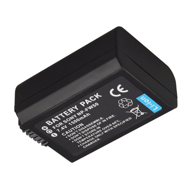 NP-FW50 Batterij NPFW50 Np FW50 Voor Sony Alpha 7 A7 A5000 A5100 A7R NEX5 5R 5N A6000 A7 NEX6 NEX7 NEX5R NEX5N Digitale Camera
