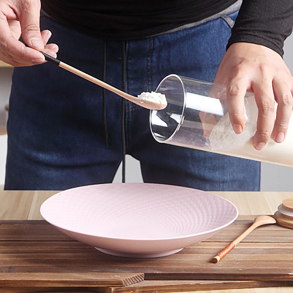 Wooden Spoons Large Long Handled Spoon Kids Spoon Wood Rice Soup Dessert Spoon Coffee Tea Mixing Tablewar