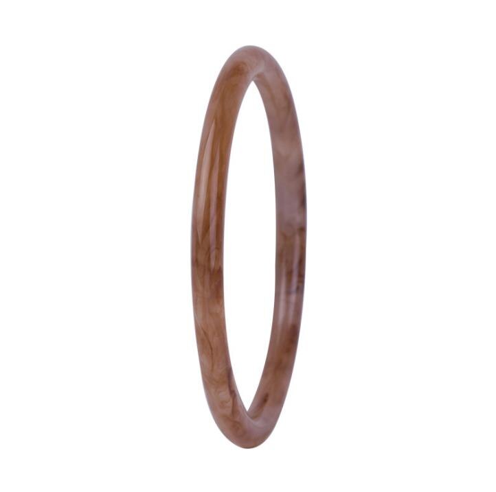 2019 Acrílico Pulseiras para As Mulheres Acessórios de Moda Resina Exclusivo Mujer Festa Punk Bangle Bracelet Cuff Resina Charme Presente Da Jóia: DarkCoffee