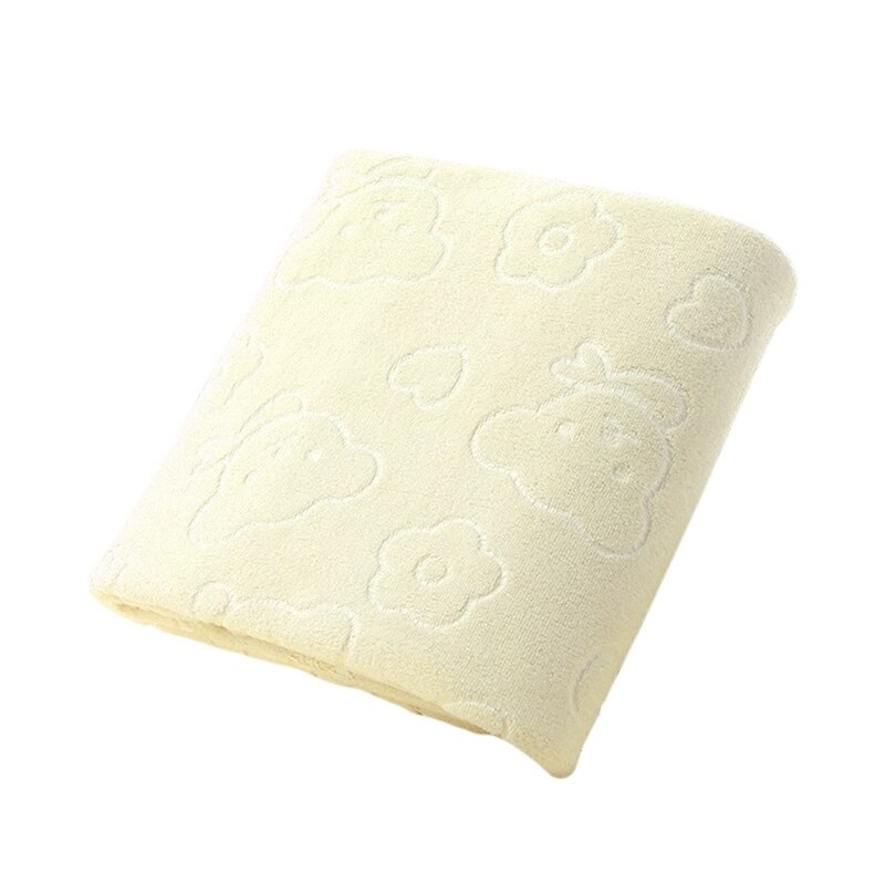 large Size Absorbent Quick-drying Towel Bath Towels Soft Microfibre Nano-micro Fiber Towel Kitchen Cleaning Absorbent Towel: Yellow