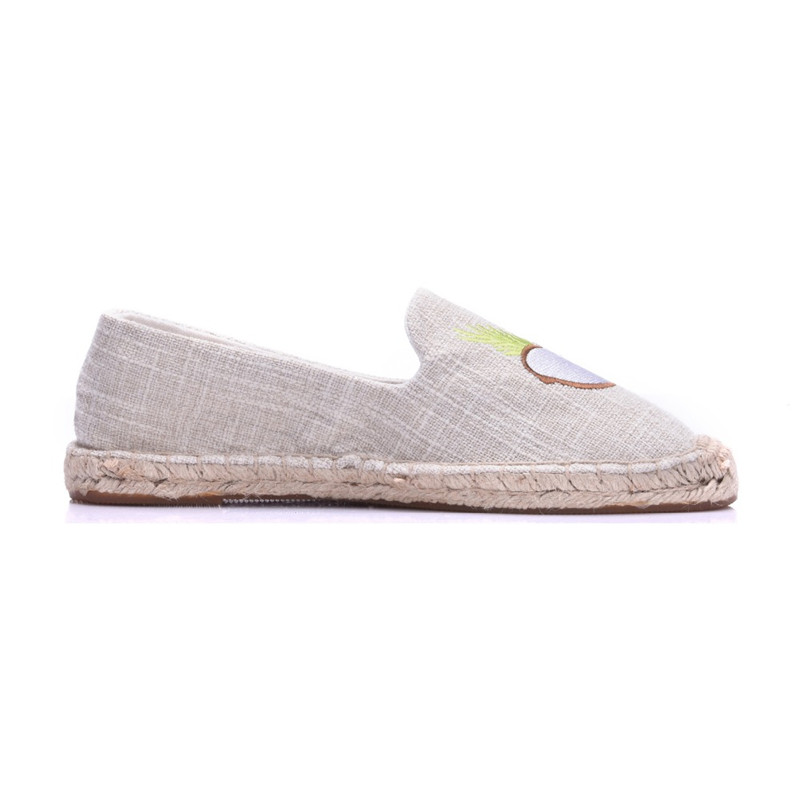 Timetang dame espadriller flade sko kvinder afslappet espadrille sommer loafers broderede komfortable sko piger hjem kvinder flad