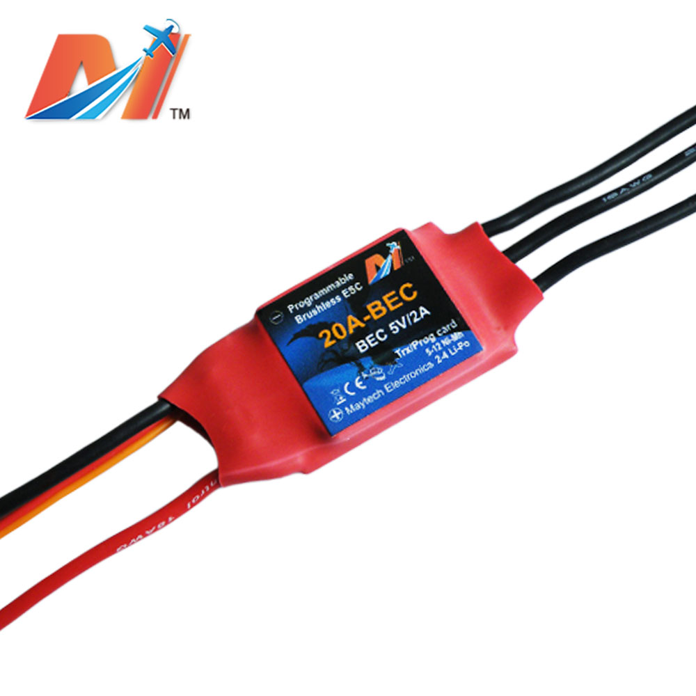 Maytech Clearance HS Type ESC 20A Speed Control with BEC for Quadcopter