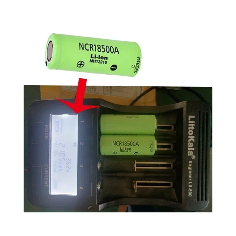18500A 3.7V NCR2040mAh 100% Original For 3.7 V 18500 Battery for Toy Flashlight Ect