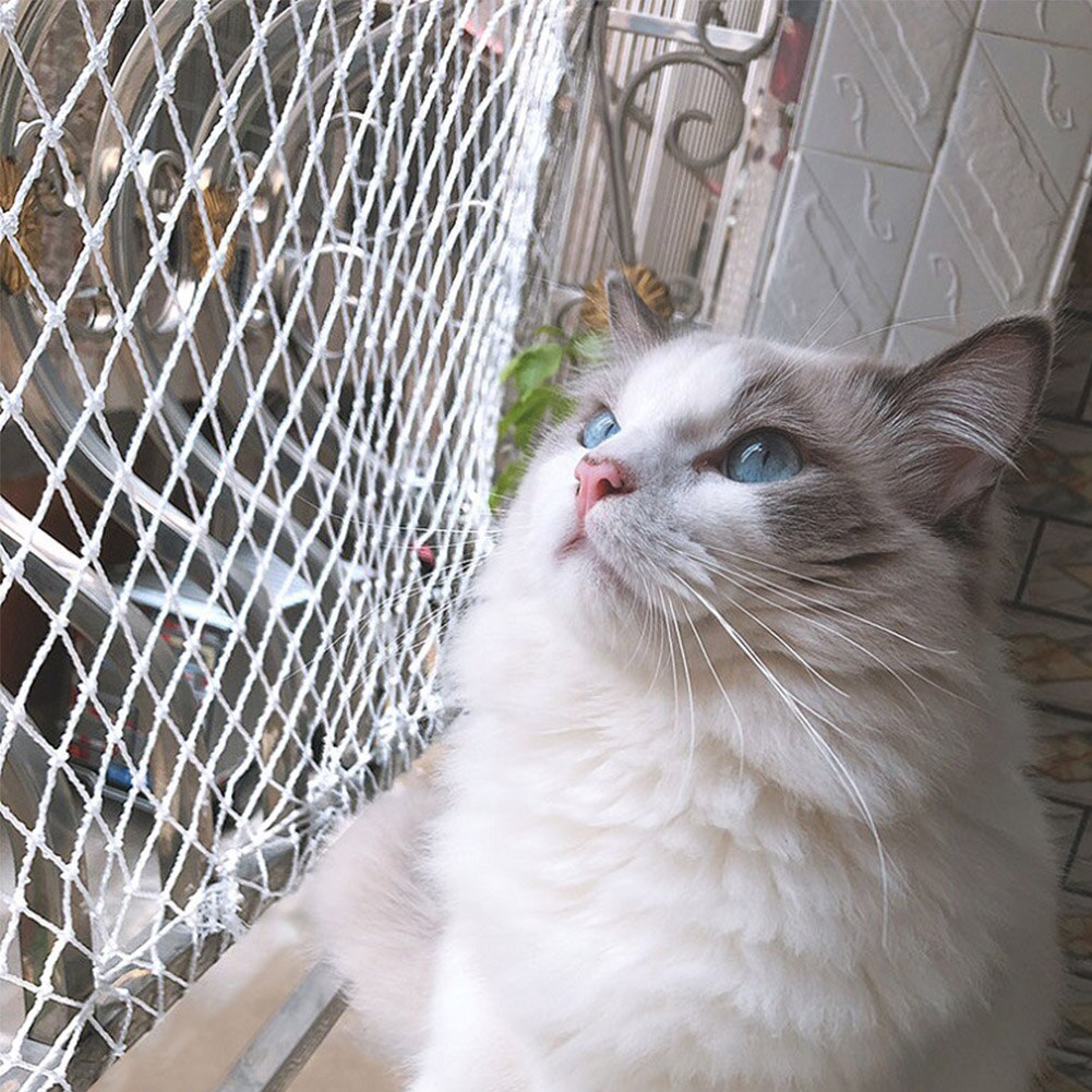 Home Pet Balcony Children Safety Net Driveway Weaving Rope Railing Stairs Durable Garden Fence Protective Outdoor Construction